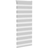vidaXL zebra senčilo svetlo sivo 60x150 cm tkanina širina 55,9 cm | Shoptok.si