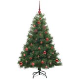 vidaXL Umjetno božićno drvce s stalakom Zelena 150 cm PE i PVC | shoptok.hr