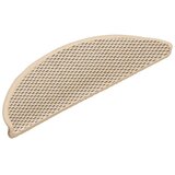 vidaXL Samolepilne preproge za stopnice sisal 30 kos 56x17x3 cm berber | Shoptok.si