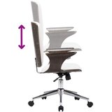  Rotirajuće Uredske Stolice 2 kom. Umjetna koža 69 x 61 x 104 cm | shoptok.hr