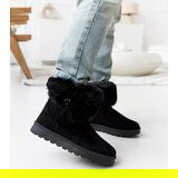 Gemre Black snow boots insulated with fur Geradino | shoptok.hr