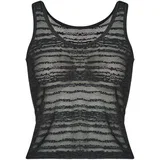 Spodnje majice FREE Evolve Tank Top Lace Črna