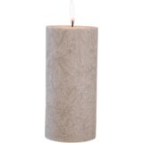 Eulenschnitt Stebričasta sveča iz olivnega voska - velika - siva Cene