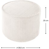 Wigiwama Krem dječji tabure od samta – | shoptok.hr