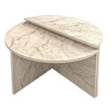Hanah home Dolunay set stolova za klubove, 70x51,8x38 cm, 2 dijela, bež | Eponuda.ba