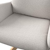 Bessagi Home Naslanjač Neelia, Sivobež, Vrtljiv | Shoptok.si