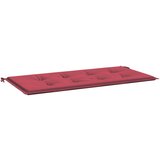 vidaXL jastuk za vrtnu klupu crvena boja vina 100 x 50 x 3 cm tkanina Cijene