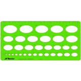 Šablona - elipse - izometrija (Šablona za izometrijo) | Shoptok.si
