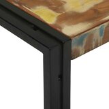  Kava Stol 2 pcs Šareni 48 x 40 x 40 cm Čvrsto drvo iz reciklaže | shoptok.hr