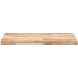  Površina za umivaonik neobrađena 120x50x4 cm od drva bagrema | shoptok.hr