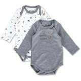 Ready bodi za bebe, 2 komada, belo-bež Cene