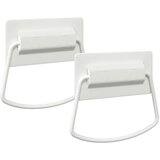  Ručke za ormariće 2 pcs Bijelo 85 x 45 mm Metal | shoptok.hr