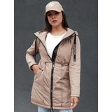 DStreet Kurtka damska parka URBANJOY beżowa Cijene