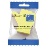 INFO NOTES 5825 Samolepljivi listići ruka 70x70mm 200L -39 ( E496 ) Cene
