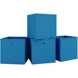 MID.YOU Set Zložljivih Zabojev Boxas, Modra, 4 Kos Cene