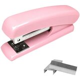  Metal Office Stapler Up to 25 Sheets 24/6 26/6 Staples Pink | Shoptok.si