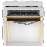 Bessagi Home Postelja Z Vzmetnico Marselie, Siva, 200x220, Z Nadvložkom | Shoptok.si