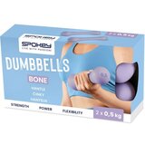 Spokey BONE 0,5 KG Set neoprenskih bučica, ljubičasta, veličina | shoptok.hr