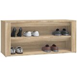  Stalak za cipele boja hrasta 100 x 35 x 45 cm konstruirano drvo | shoptok.hr