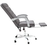  Uredski naslonjač od umjetne kože sivi | Eponuda.com