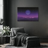  Slika - Futuristic landscape 2 (1 Part) Wide 120x80 Na talijanskom platnu | shoptok.hr
