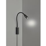 Fischer & Honsel Crni metalni LED reflektor s mogućnosti zatamnjivanja Sten – | shoptok.hr