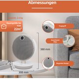 SHX P2200PTC Premium PTC grijalica s podnožjem, 2200 W | shoptok.hr