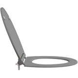  WC daska Siva 47 x 37,5 x 3,8 cm Duroplast | Eponuda.com