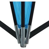  Vrtni šotor obok 450x450x265 cm svetlo moder | Shoptok.si