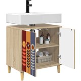  Kupaonski ormar ESSEN Sonoma 60 x 40 x 60 cm Konstruirano drvo | shoptok.hr