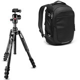 Manfrotto Tripod SET MKBFRLA4BK-BDL Befree adv alu with adv Backpack Cene