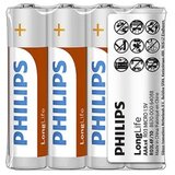 Battery PHILIPS AAA LR03 LONGLIFE 4pcs Power Alkaline Cijene