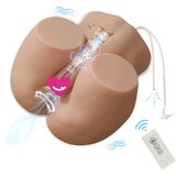 HiSmith SQ-MAS50108V Lorna Sucking Vibrating Ass Realistic Silicone Sex Doll Masturbator with Remote Control Cene