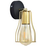  Zidna spot svetiljka TUBE 1xE27/15W/230V zlatna/crna | Eponuda.com