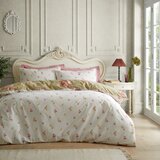 Catherine Lansfield Bela/zelena posteljnina za zakonsko posteljo 200x200 cm Penelope Floral – | Shoptok.si