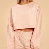 BeastPink žensku duks Cropped Bliss Pink