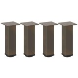  Noge stolića za kavu 4 kom antracit 42-44 cm čelikstol | shoptok.hr