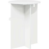  Bocni stol s pohranom Bijela visokog sjaja Ø 39,5 x 55 cm | shoptok.hr