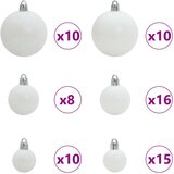  Umjetno božićno drvce s stalakom Bijelo 210 cm PVC i čelik | shoptok.hr