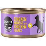 Cosma DUO Layer 6 x 70 g - Piščančji mousse s koščki piščanca | Shoptok.si