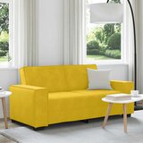 Dvosjed Kauč Žuti 180x78x84 cm Baršun | shoptok.hr