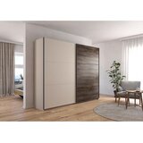 Premium Living Omara Z Drsnimi Vrati Sajo, Barva Šampanjca, Barva Hrasta | Shoptok.si