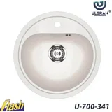sudopera usadna okrugla - ULGRAN - U-700 - (5 boja) 341 - ULTRA BELA
