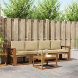  Set vanjskih sofa 5 kom. Prirodna i bež | shoptok.hr