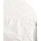  Sjenica s krovom bijela 8 92 x 4 08 x 3 22 polietilen | shoptok.hr