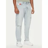 Tommy Jeans Jeans hlače Isaac DM0DM18724 Modra Relaxed Fit