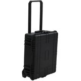  Kovčeg s kotačima crni 63 x 50 x 23 cm od PP-a | shoptok.hr