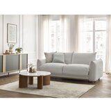 Bobochic Paris Svetlo siva raztegljiva sedežna garnitura 214 cm Ernest – | Shoptok.si