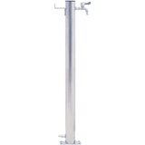  Vrtni stup za vodu 60 cm od nehrđajućeg čelika okrugli | shoptok.hr
