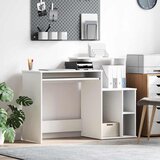  Stol s ladicama Bijelo 120,5 x 44 x 88,5 cm Konstruirano drvo | shoptok.hr